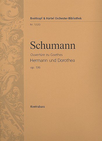 R. Schumann: Ouvertuere zu Hermann und Dor., Violoncello