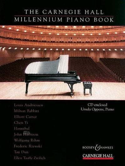 The Carnegie Hall Millennium Piano Book, Klav (+CD)