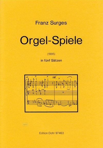 F. Surges: Orgelwerke Vol. 3, Org (Part.)