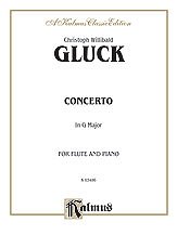 DL: C.W. Gluck: Gluck: Concerto in G Major, FlKlav (KlavpaSt