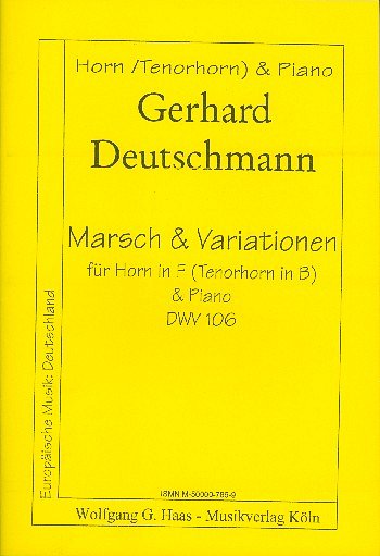 G. Deutschmann: Marsch + Variationen Dwv 106