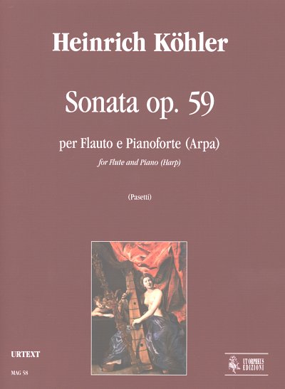 H. Köhler: Sonata op. 59, FlKlav/Hrf (KlavpaSt)