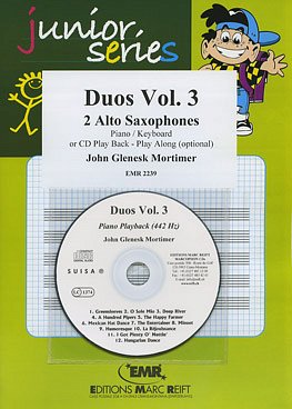 J.G. Mortimer: Duos Vol. 3, 2Asax (+CD)