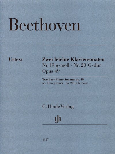 L. v. Beethoven: Zwei leichte Klaviersonaten, Klav