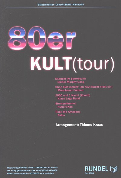 T. Kraas: 80er KULT(tour) 1, Blaso (Pa+St)
