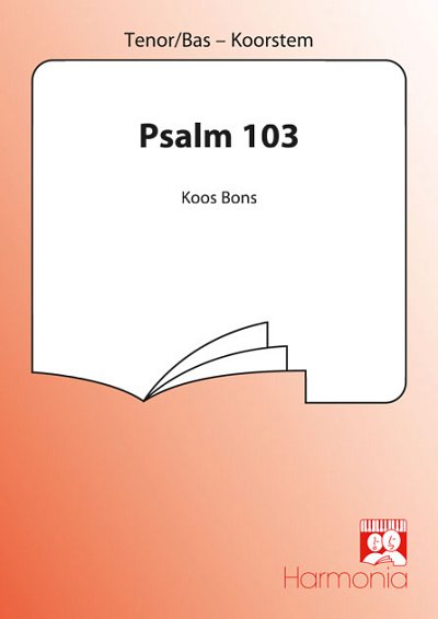 K. Bons: Psalm 103, Mch2Klav