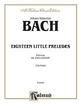 J.S. Bach i inni: Bach: Eighteen Little Preludes (Ed. Hans Bischoff)