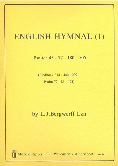 L. Bergwerff: English Hymnal 1, Org