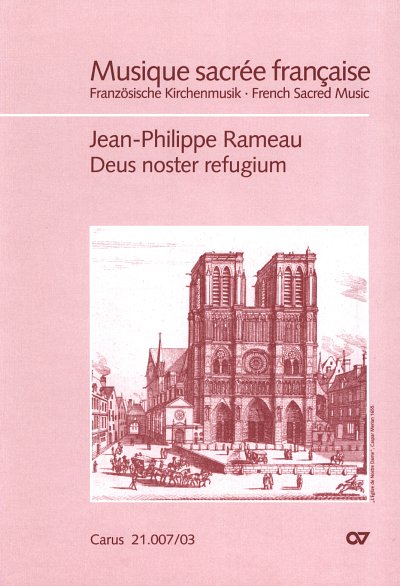 J.-P. Rameau: Deus noster refugium, Soli, gemischter Chor, B