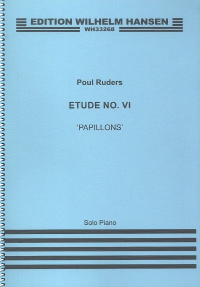 AQ: P. Ruders: Etude No.VI 'Papillons', Klav (B-Ware)