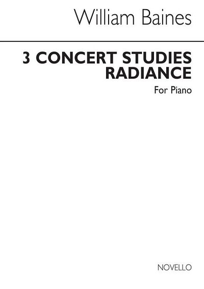 Radiance (Three Concert Studies), Klav