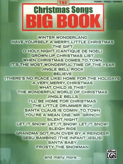 Christmas Songs Big Book