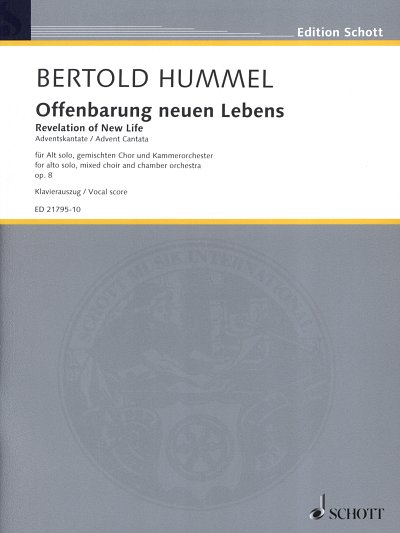 B. Hummel: Offenbarung neuen Lebens op. 8  (KA)