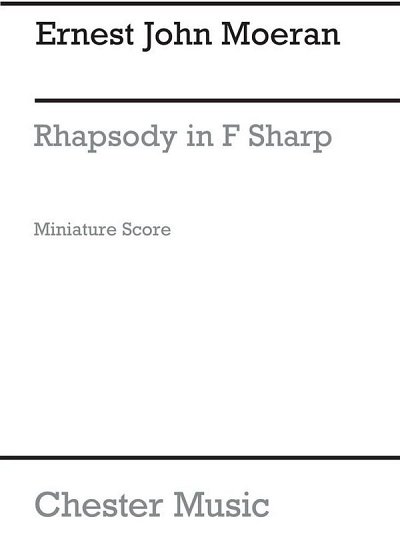 Rhapsody In F Sharp (Miniature Score), KlavOrch (Part.)