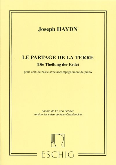 J. Haydn: Le Partage De La Terre Pour Voix De Basse, GesKlav
