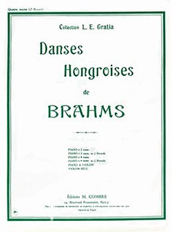 J. Brahms: Danses hongroises Vol.2 (n°6 à 10)