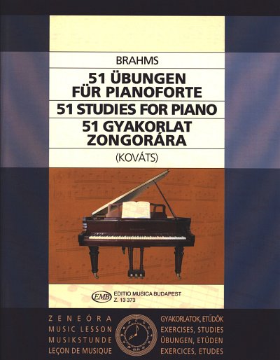 J. Brahms: 51 Übungen, Klav