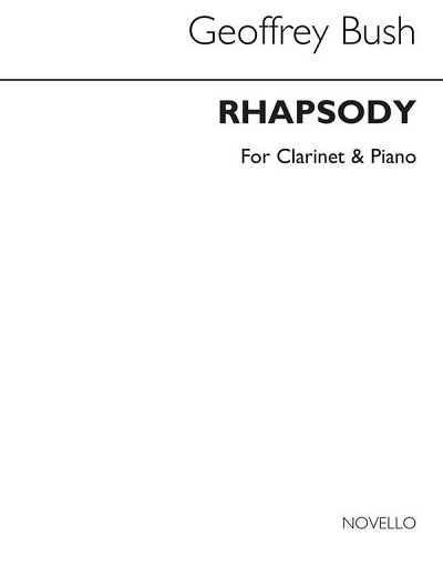G. Bush: Rhapsody For Clarinet And Strin, KlarKlv (KlavpaSt)