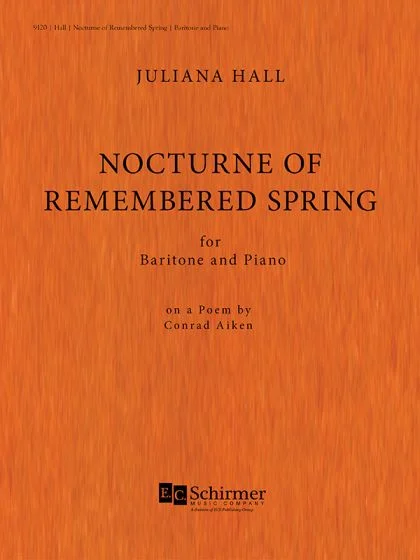 J. Hall: Nocturne of Remembered Spring, GesBrKlav (KA) (0)