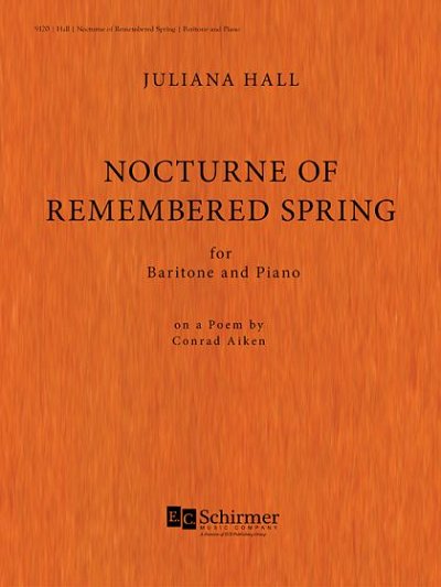 J. Hall: Nocturne of Remembered Spring, GesBrKlav (KA)