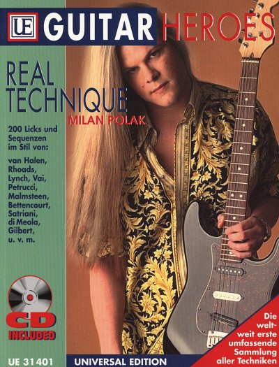 M. Polak: Guitar Heroes - Real Technique, E-Git (Tab+CD)