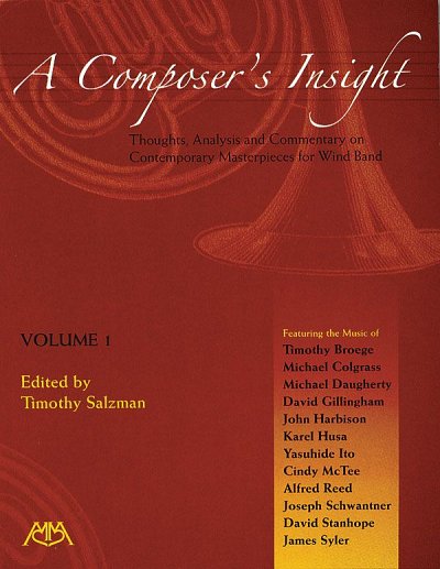 T. Salzman: A Composer's Insight 1 (Bu)