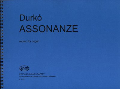 Z. Durkó: Assonanze, Org