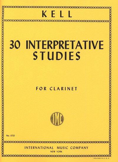Studi Interpretativi (30), Klar