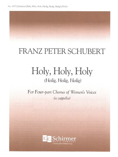 F. Schubert: Holy, Holy, Holy, Fch (Chpa)