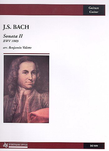 J.S. Bach: Sonata II, BWV 1003, Git
