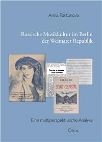 A. Fortunova: Russische Musikkultur im Berlin der Weima (Bu)