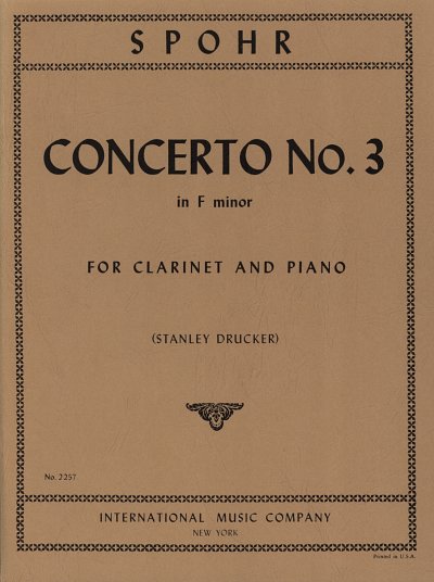 Concerto N. 3 Fa M. (Drucker) (Bu)