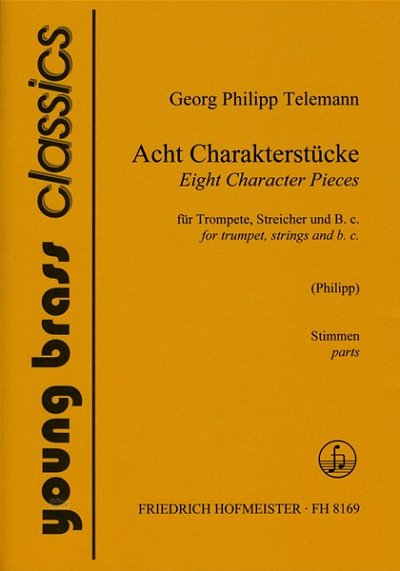 G.P. Telemann: 8 Charakterstücke für Trompete,