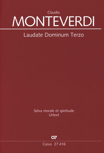 C. Monteverdi: Laudate Dominum Terzo, SolGchBC (Part.)
