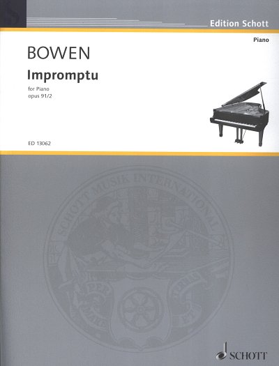 Bowen, Edwin York: Impromptu op. 91/2