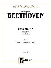 DL: Beethoven: Trio No. 10, in E flat Major, 14 Variations (