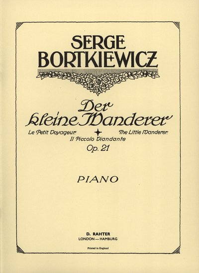 S.E. Bortkiewicz: Der kleine Wanderer op. 21, Klav