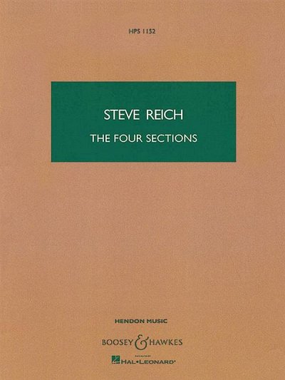 S. Reich: The Four Sections, Sinfo (Stp)