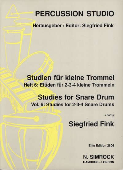 S. Fink: Studien für kleine Trommel 6, Kltr