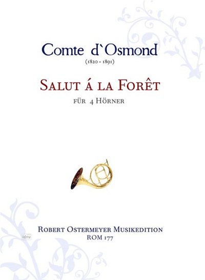 D.'Osmond Comte: Salut á la forêt F-Dur (um 1890)