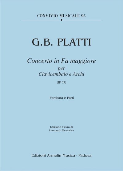 G.B. Platti: Concerto in Fa maggiore, CembStr (Pa+St)