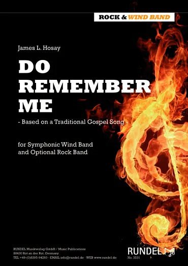 J.L. Hosay: Do Remember Me, Blaso;Rockb (Pa+St)