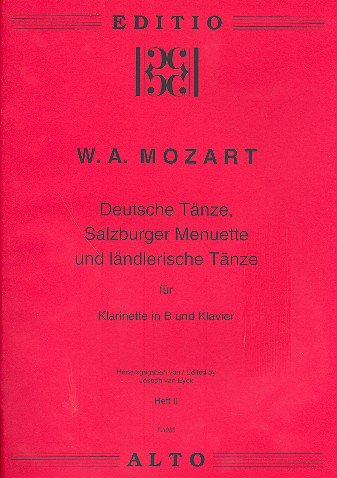 W.A. Mozart: Deutsche Taenze Salzburger Menuette
