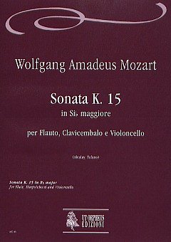 W.A. Mozart: Sonata in B flat major KV 15 (Pa+St)