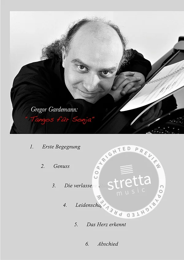 G. Gardemann: Tangos für Sonja, Klav (Spiral) (1)