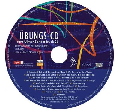 Ulmer Sonderdruck 26 – Gottes Kraft in mir – Übungs-CD