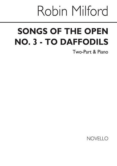 To Daffodils Op45 No.3, Ch2Klav (Bu)