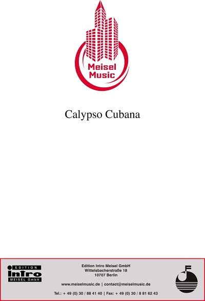 DL: H. Wernicke: Calypso Cubana, GesKlav