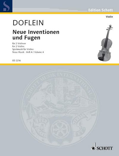 DL: E. Doflein: Neue Inventionen und Fugen, 2Vl