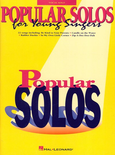 Popular Solos for Young Singers, Ges